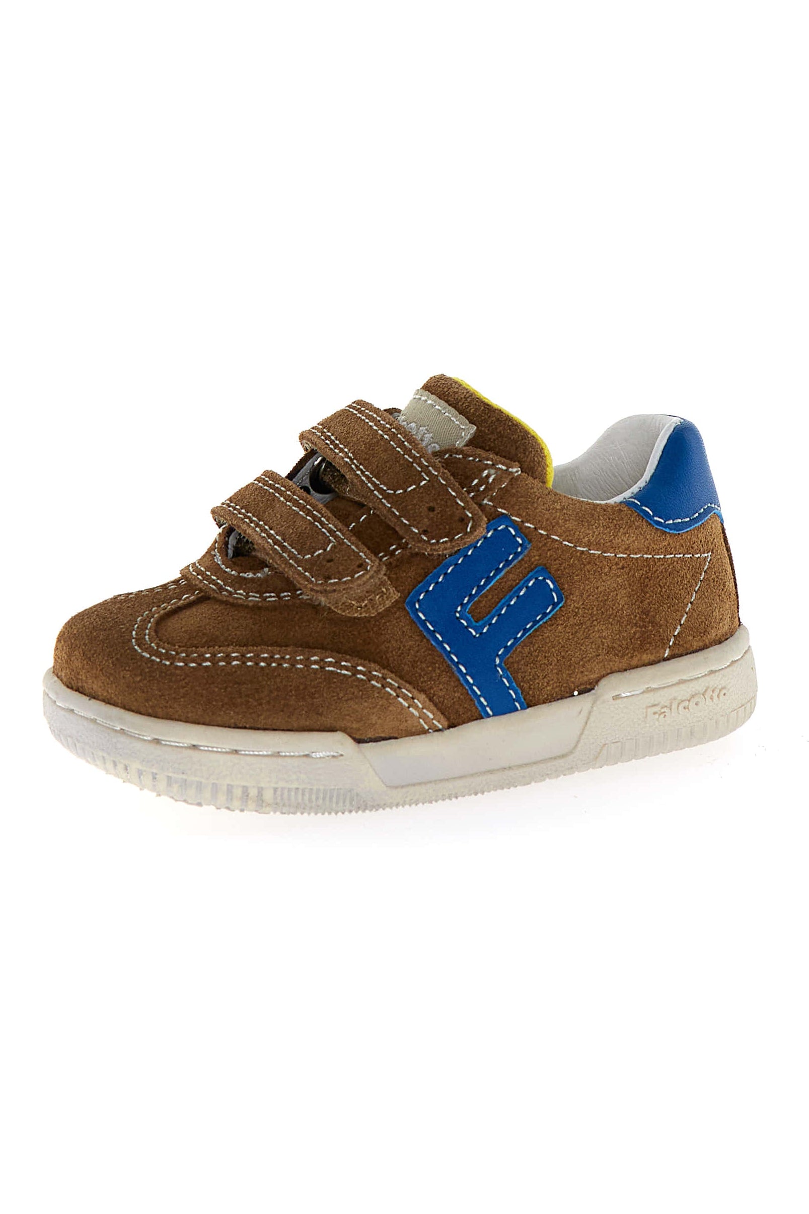Falcotto Velcrosneaker Dasky brown-sea