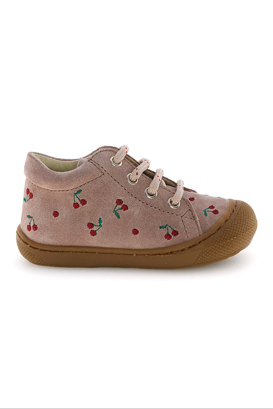 Naturino Cocoon embr. cherry suede