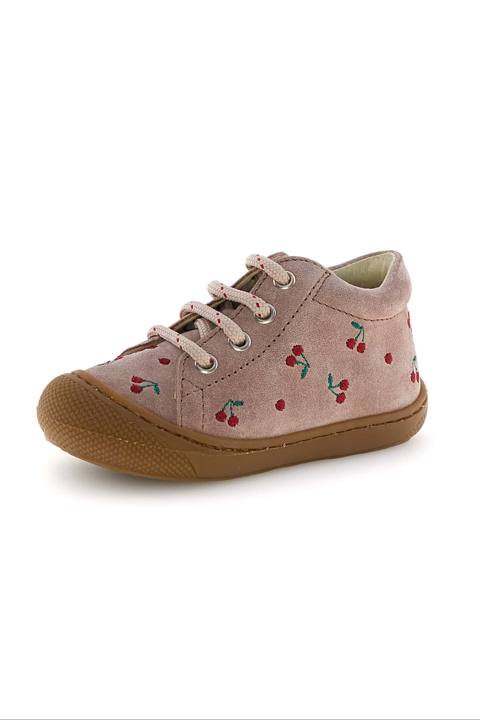 Naturino Cocoon embr. cherry suede