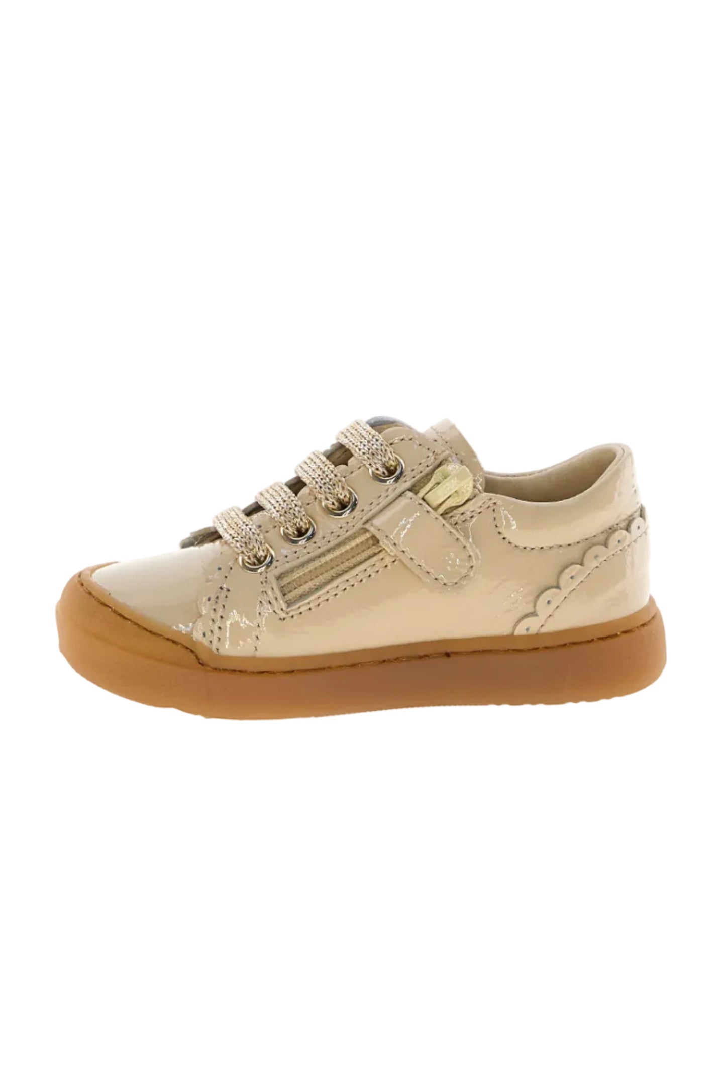 Naturino lioris zip naplak milk lakleder
