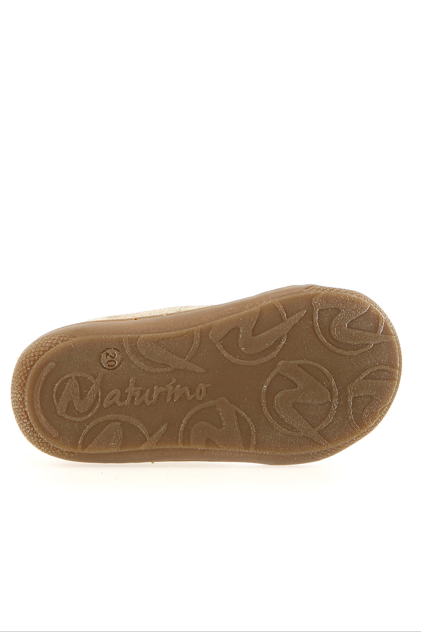 Naturino cocoon lizard metallic sole honey platinum zool