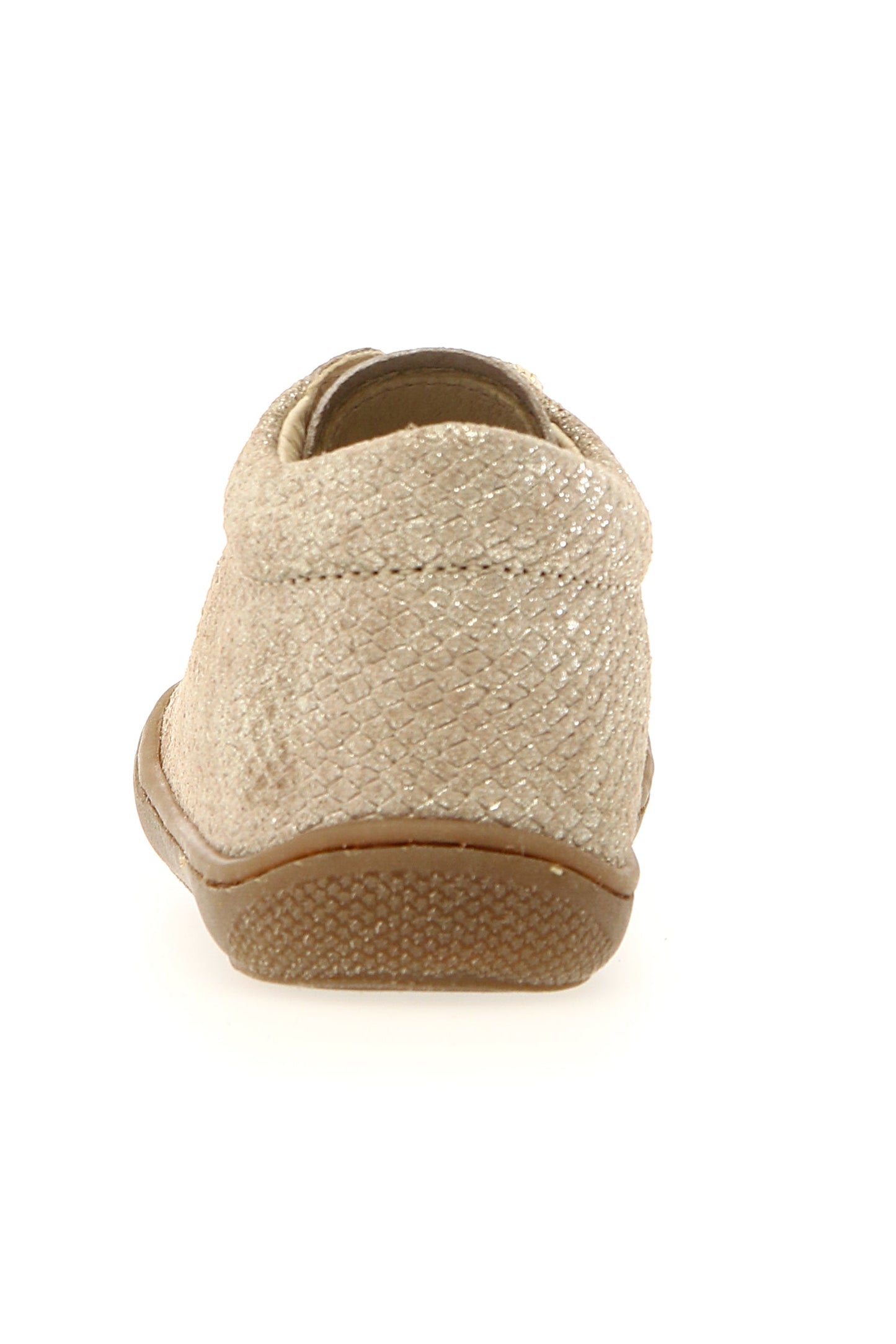 Naturino cocoon lizard metallic sole honey platinum