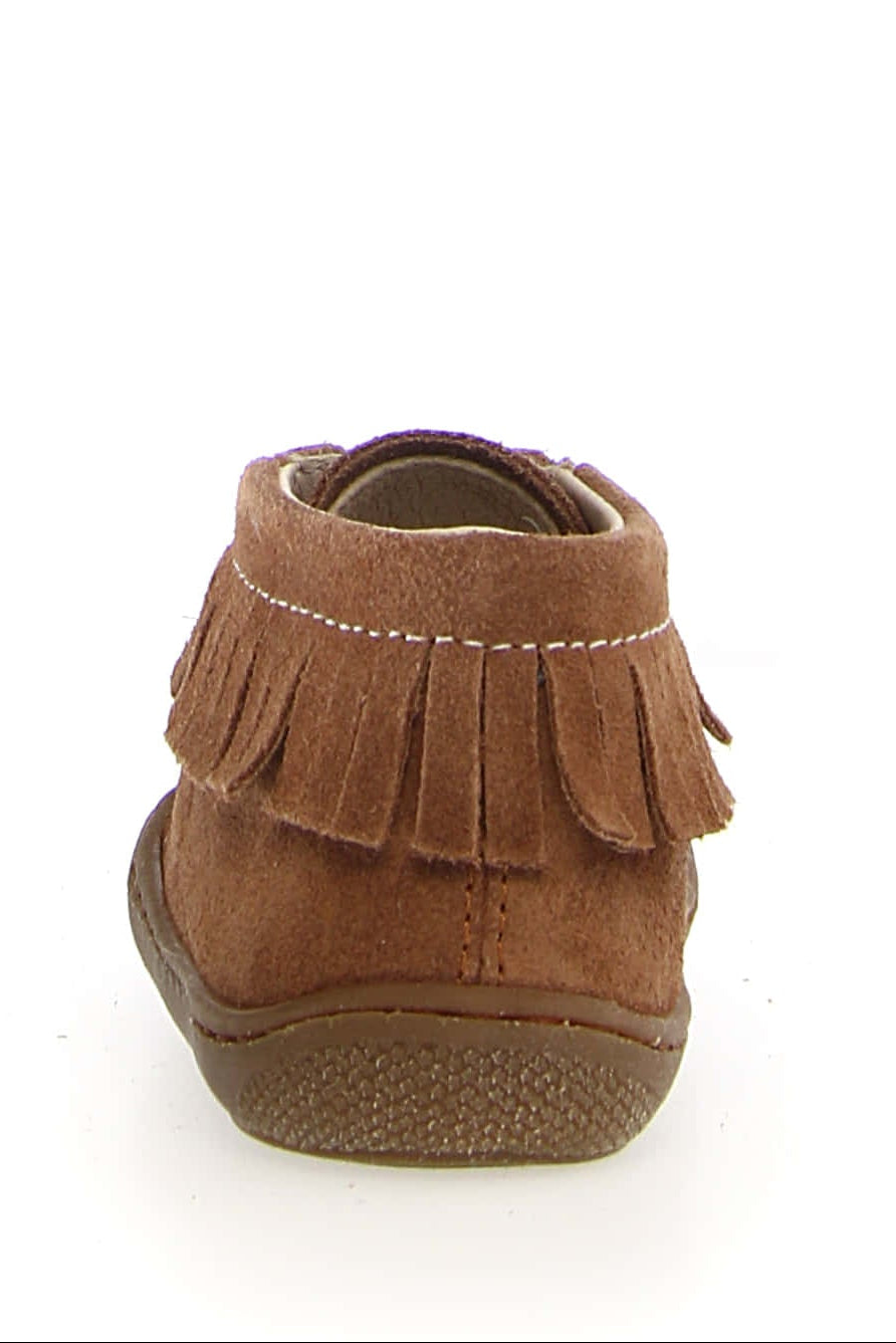 Naturino July One suede brown achterzijde