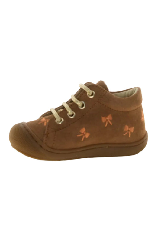 Naturino cocoon embr. bows brown