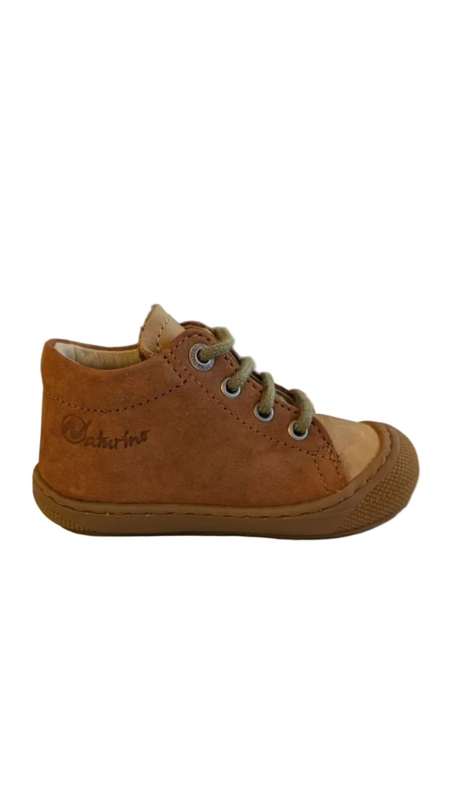 Naturino cocoon nabuk brown sand olive