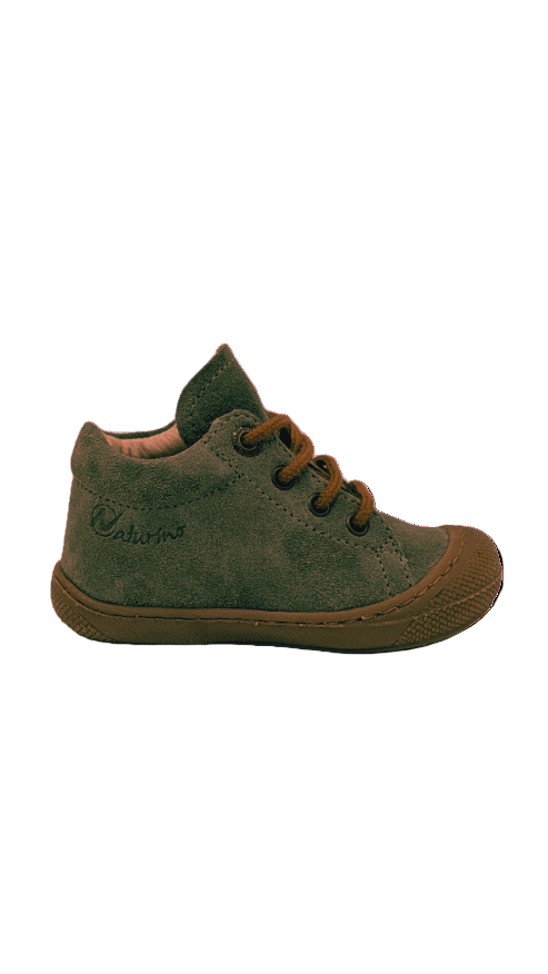 Naturino Cocoon suede sole honey olive-brown (maat 18-23)