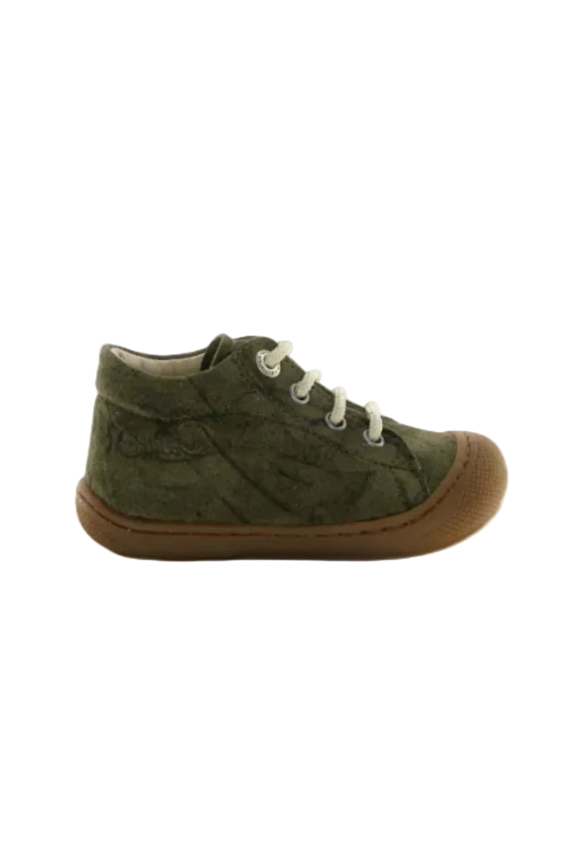 Naturino cocoon suede doodle bosco groen