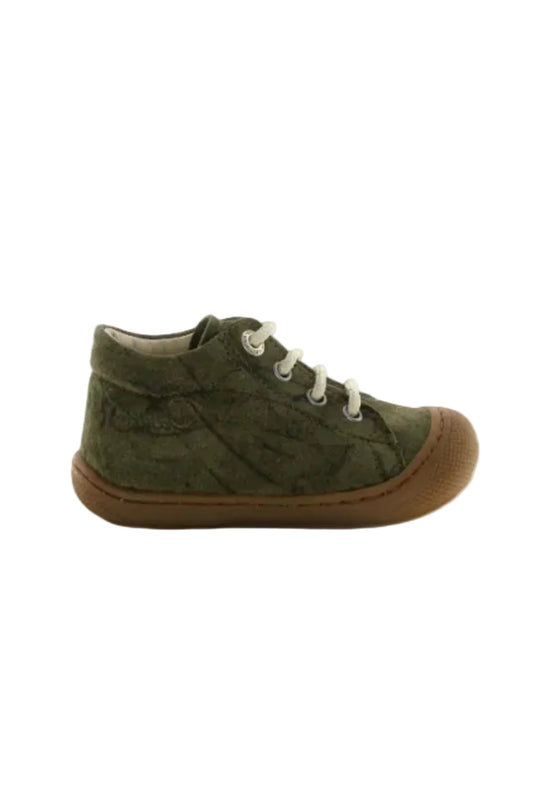 Naturino cocoon suede doodle bosco groen