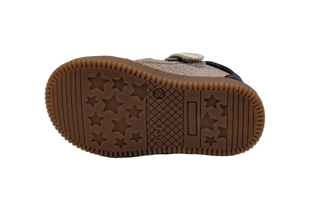 Ocra D076 eerste stapper basketter glitter