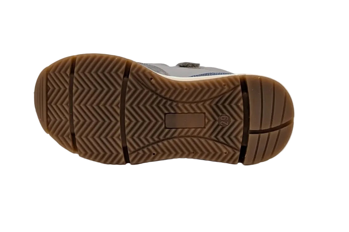 Ocra runner grijs bruin jeansblauw