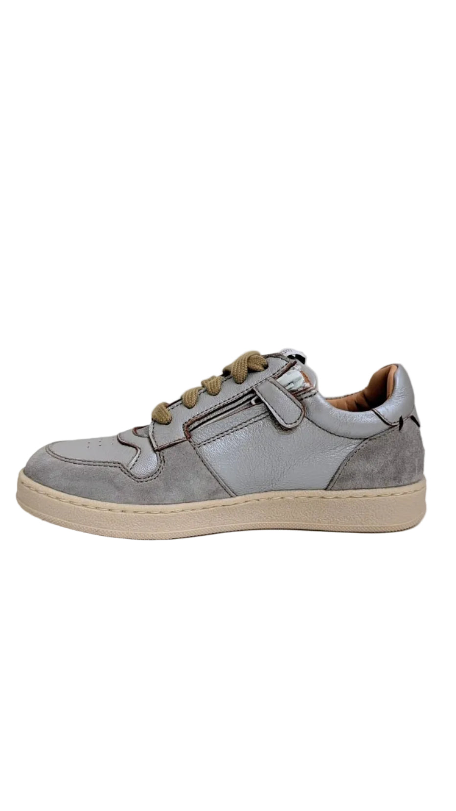 Ocra sneaker in zilver en grijs