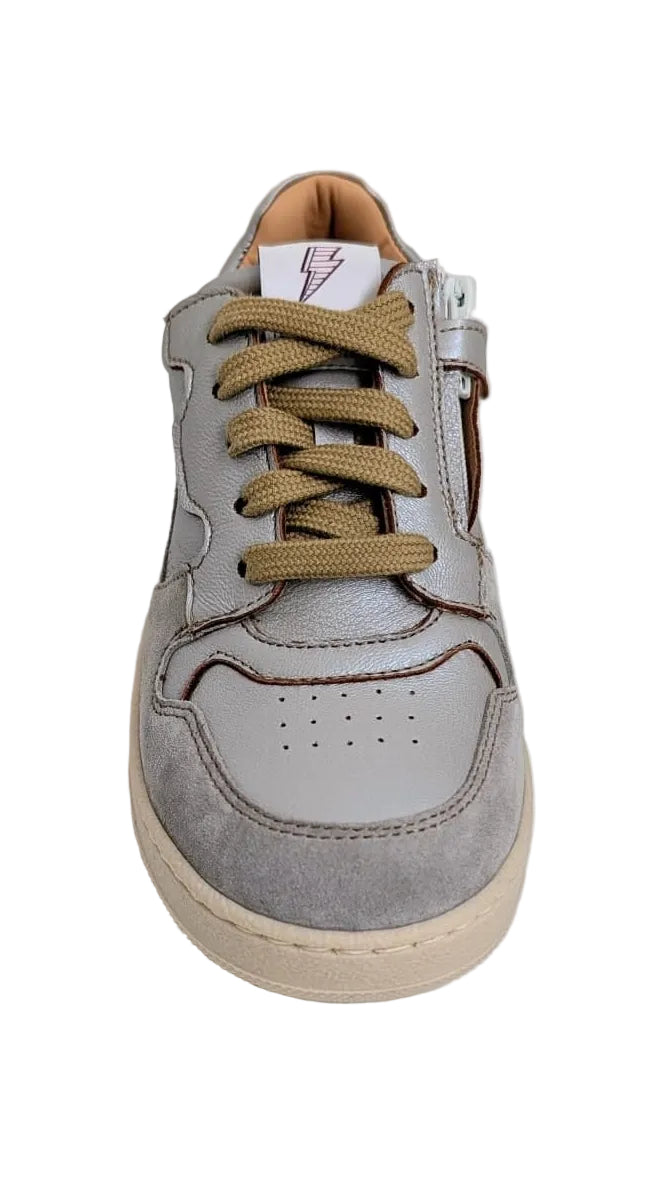 Ocra sneaker in zilver en grijs