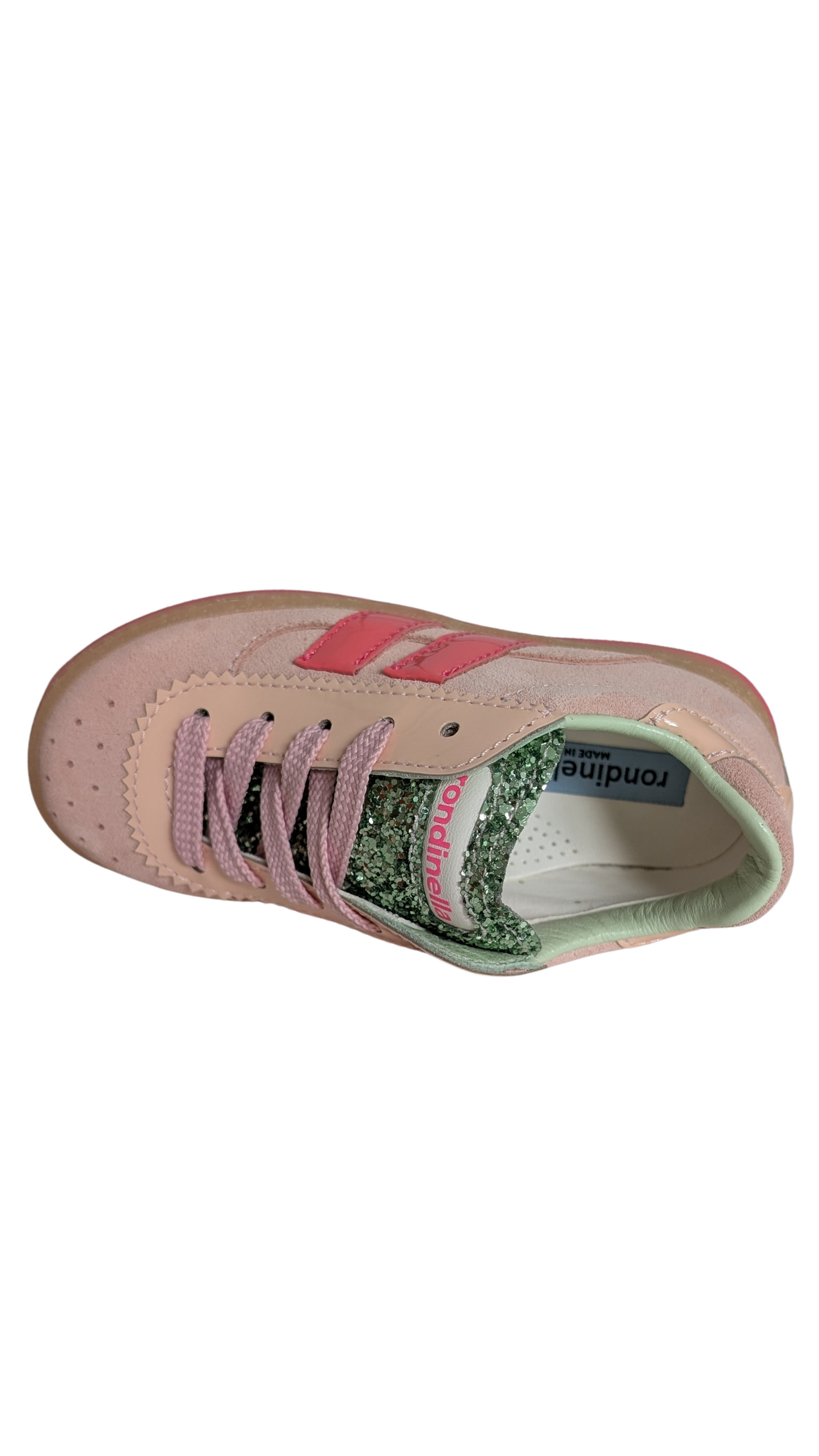 Rondinella Sneaker roze glitter