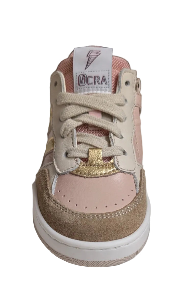 Ocra sneaker roze goud 