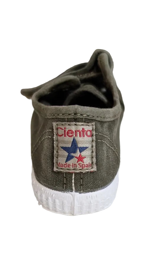 Cienta speelschoen velcro khaki 