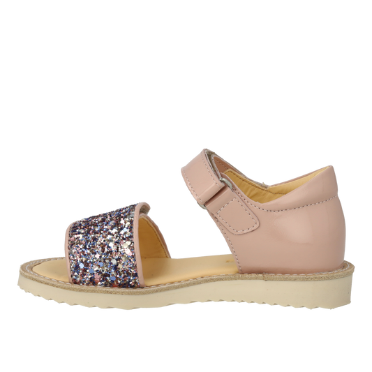 Angulus glitter sandaal roze