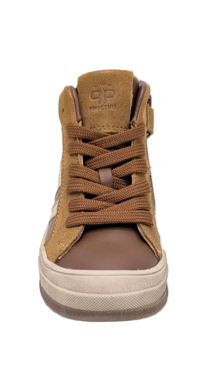 Pinocchio hip basketter in bruintinten