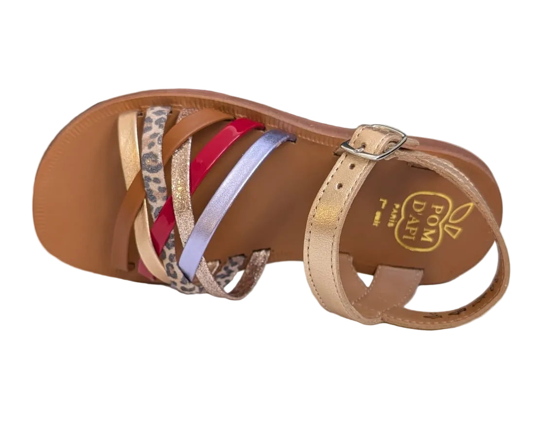 Pom d'api plagette lux ivory multi