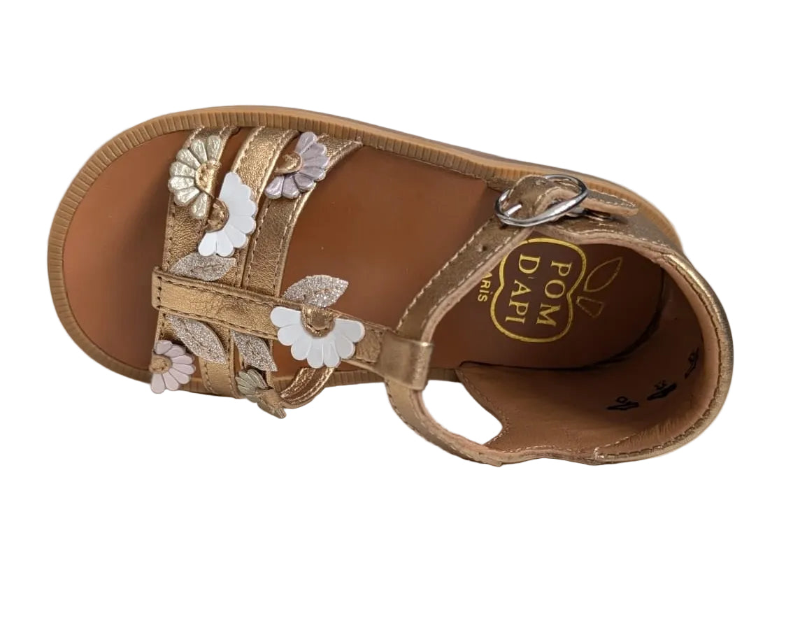 Pom d'api poppy multi daisy dore goud