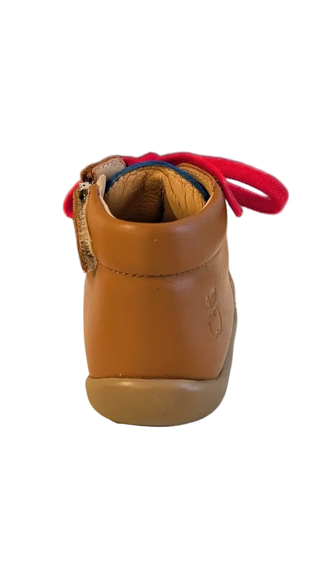 Pom d'api stand up zippy cognac blauw rood