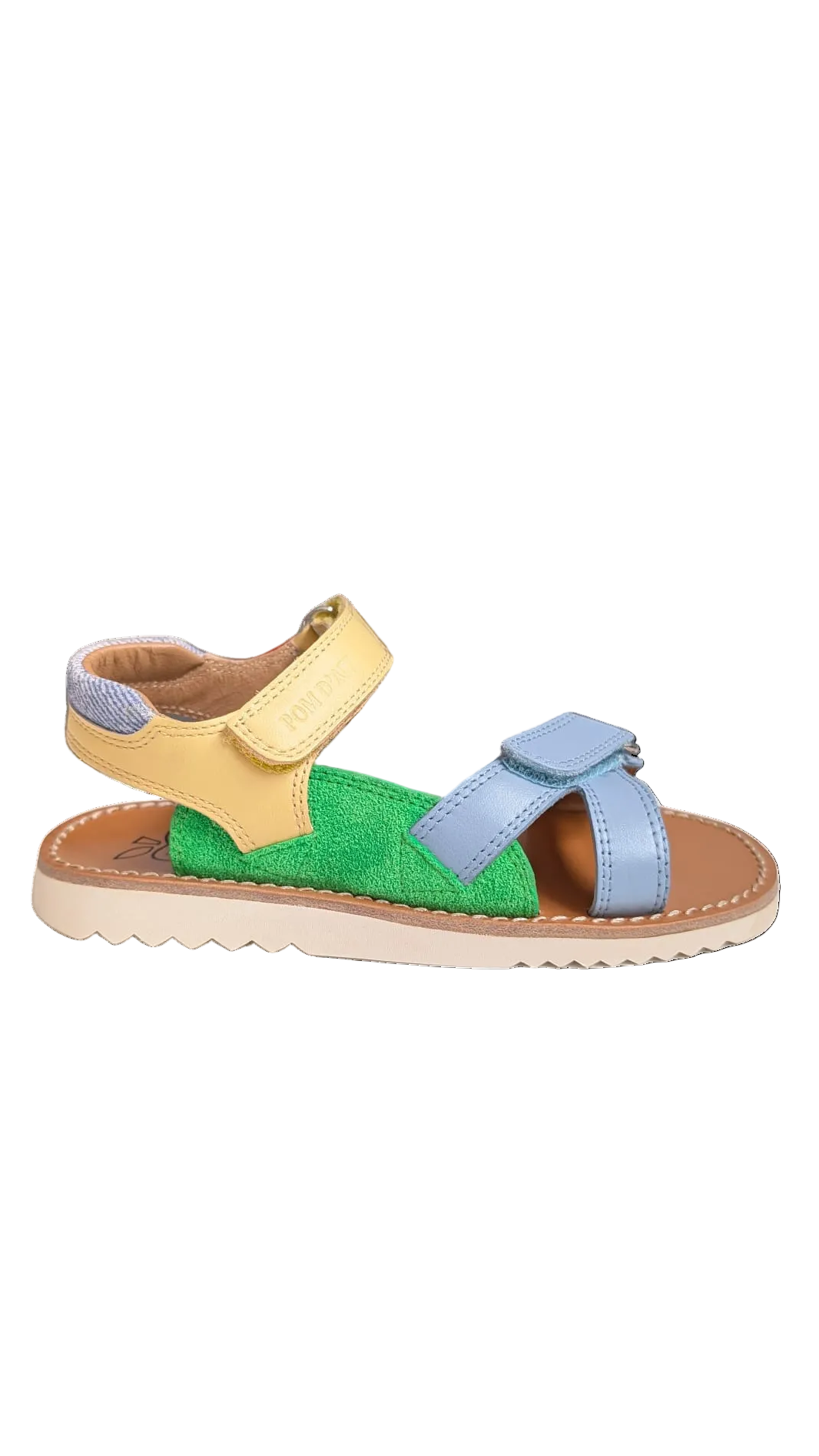 Pom d'api waff jimy azure verde jaune blauw groen geel