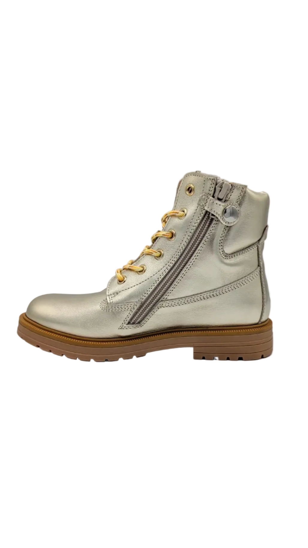 Rondinella bottine goud metallic glitters
