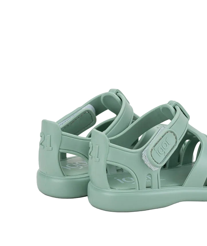 Igor watersandaaltje Tobby solid matcha groen