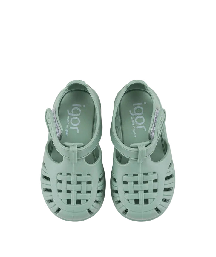 Igor watersandaaltje Tobby solid matcha groen