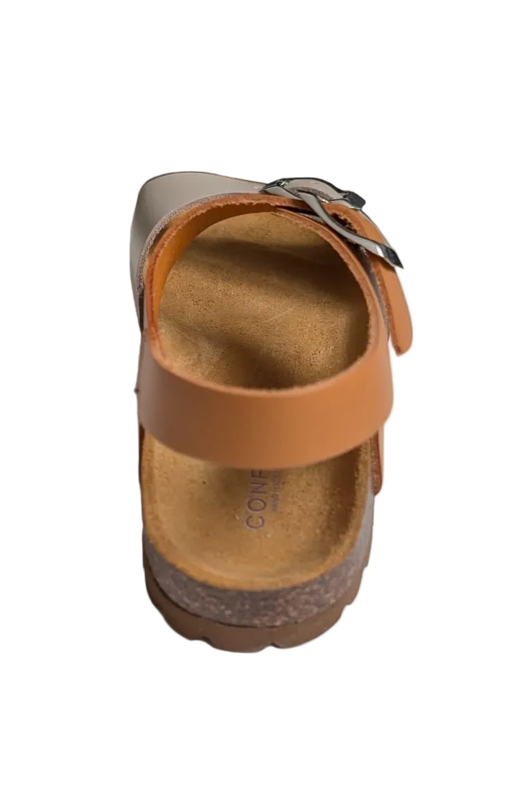 confetti sandaal bruin grijs