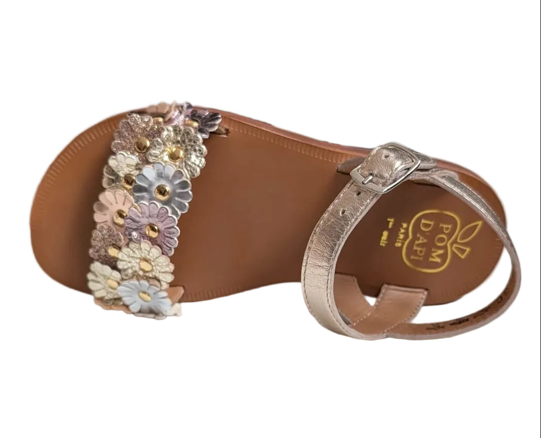 Pom d'api plagette multi flo platine