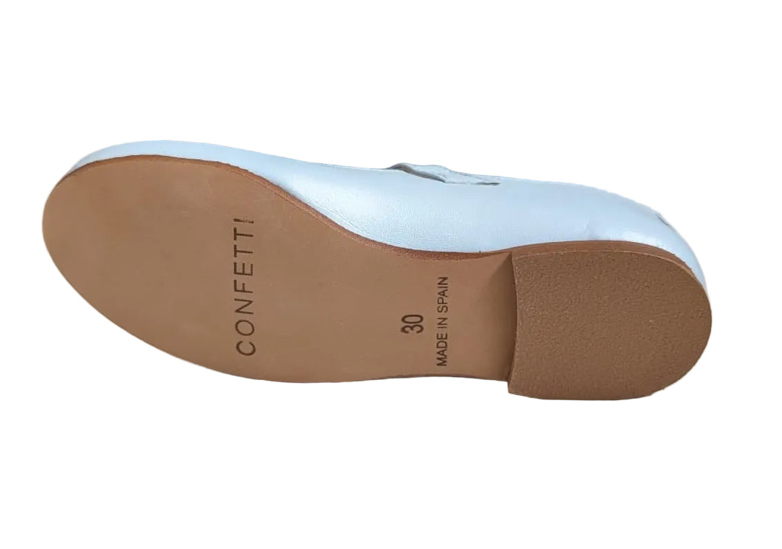 Confetti Ballerina lichtblauw (maat 30-33)