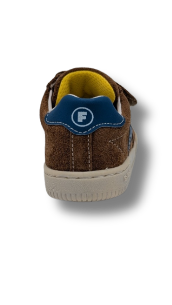 Falcotto Velcrosneaker Dasky brown-sea (maat 21-23)