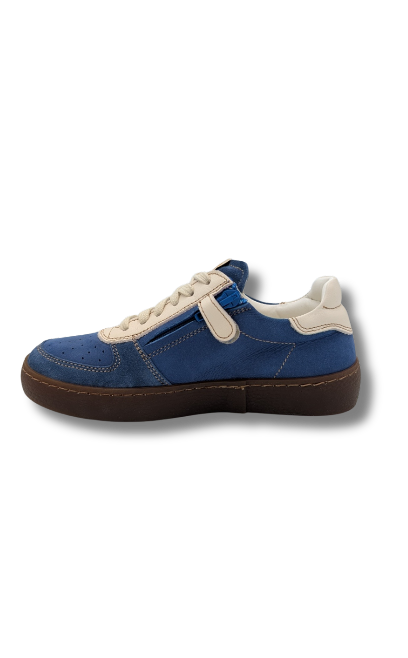 Ocra sneaker blauw (maat 26-35)