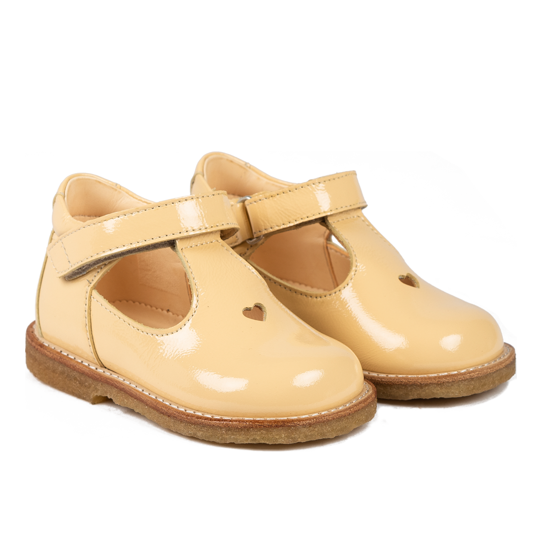 Angulus Classic Mary Janes mellow yellow (maat 20-24)