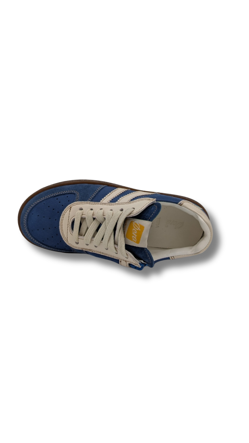 Ocra sneaker blauw (maat 26-35)