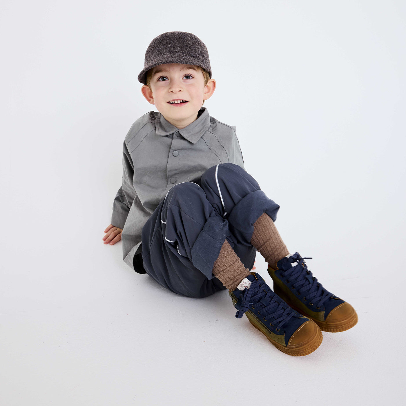 Bisgaard Basketter Ryan Khaki (maat 24-35)