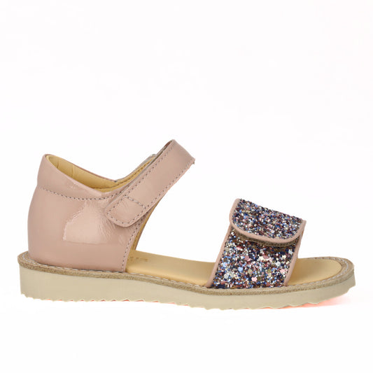 Angulus glitter sandaal roze