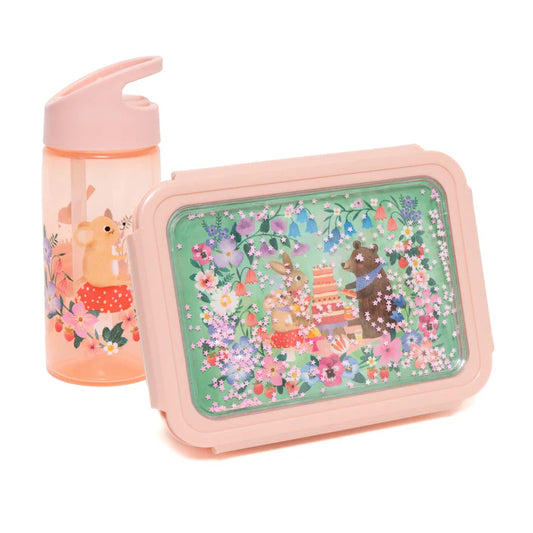 Petit Monkey Drinkfles animals picnic