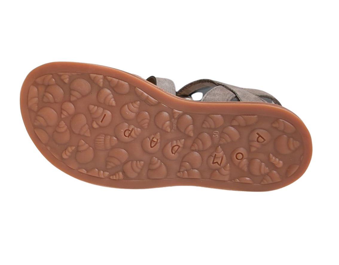 zool pom d'api sandaal plage stitch marron glacé