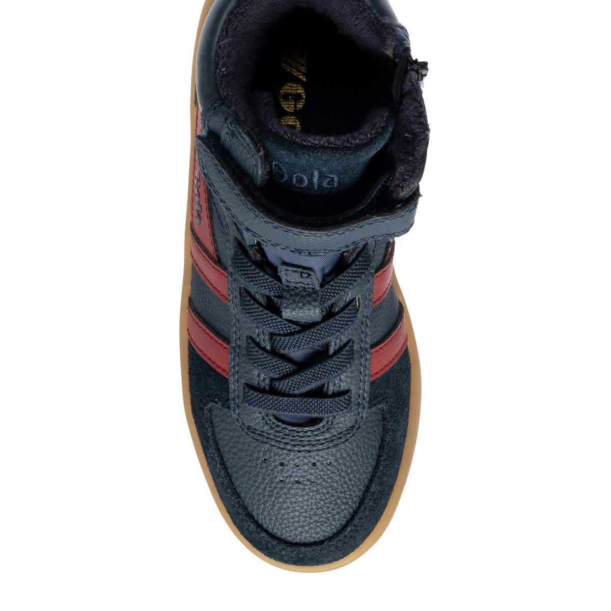 Gola Kindersneaker Talon navy / deep red / khaki (maat 26-35)
