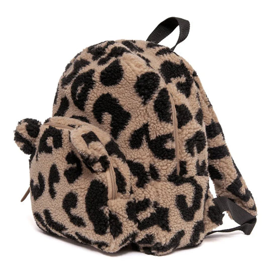Petit Monkey Rugzak teddy leopard