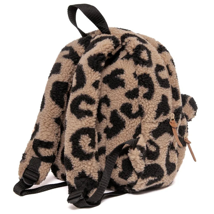 Petit Monkey Rugzak teddy leopard
