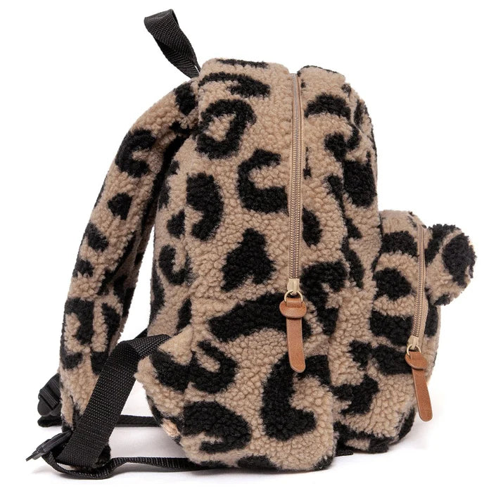 Petit Monkey Rugzak teddy leopard