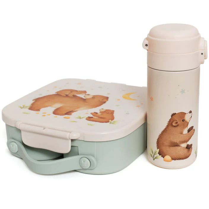 Petit Monkey Roestvrijstalen drinkfles bear and stars