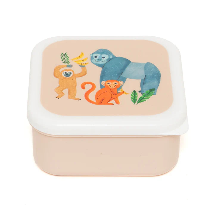 Petit Monkey Snackdoosjes upside down animals