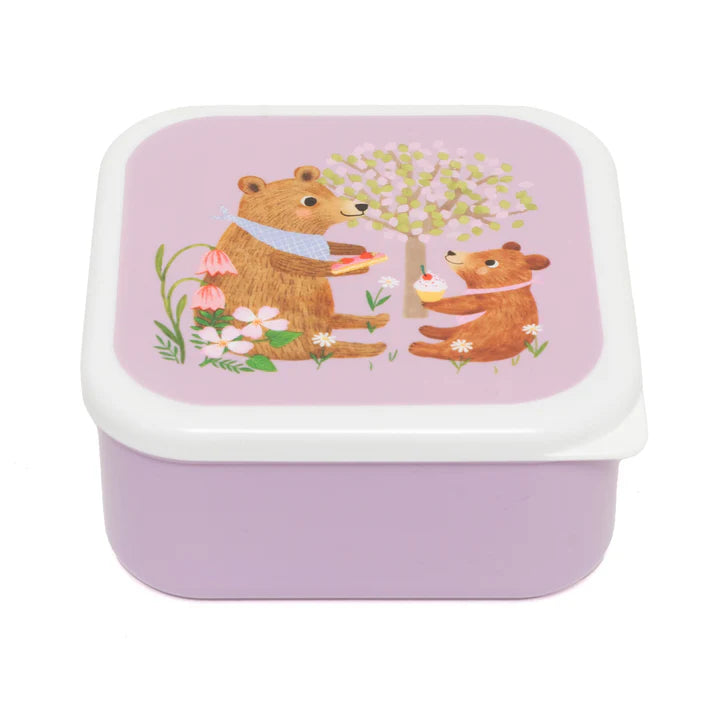 Petit Monkey Snackdoosjes animals picnic